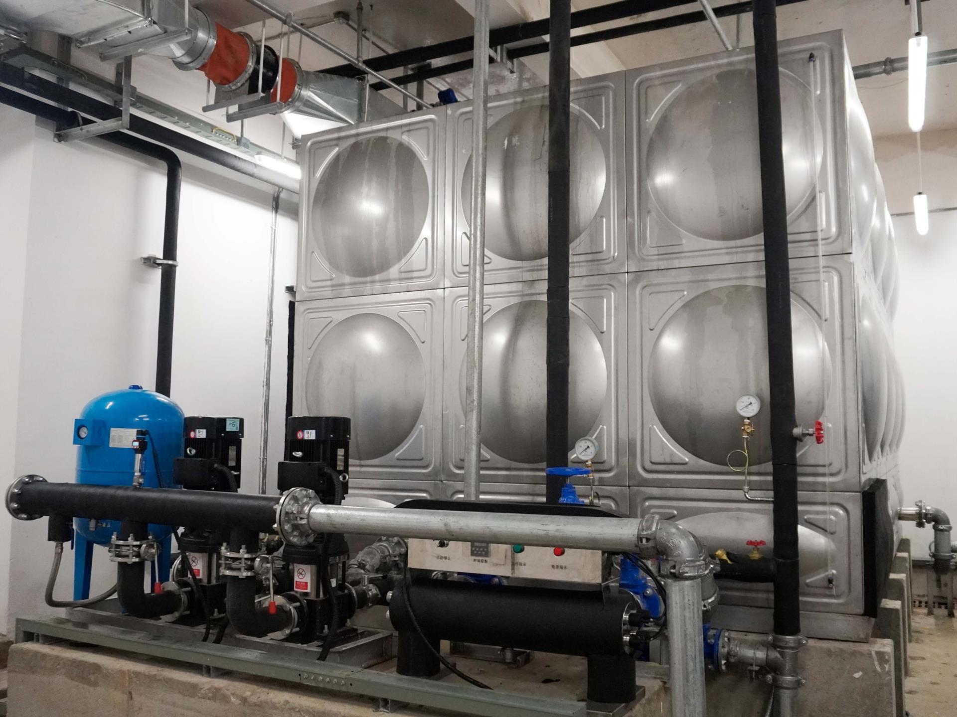 學校樓機房雨水回用系統